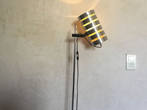 Lampadaire vintage design Raak en alu
