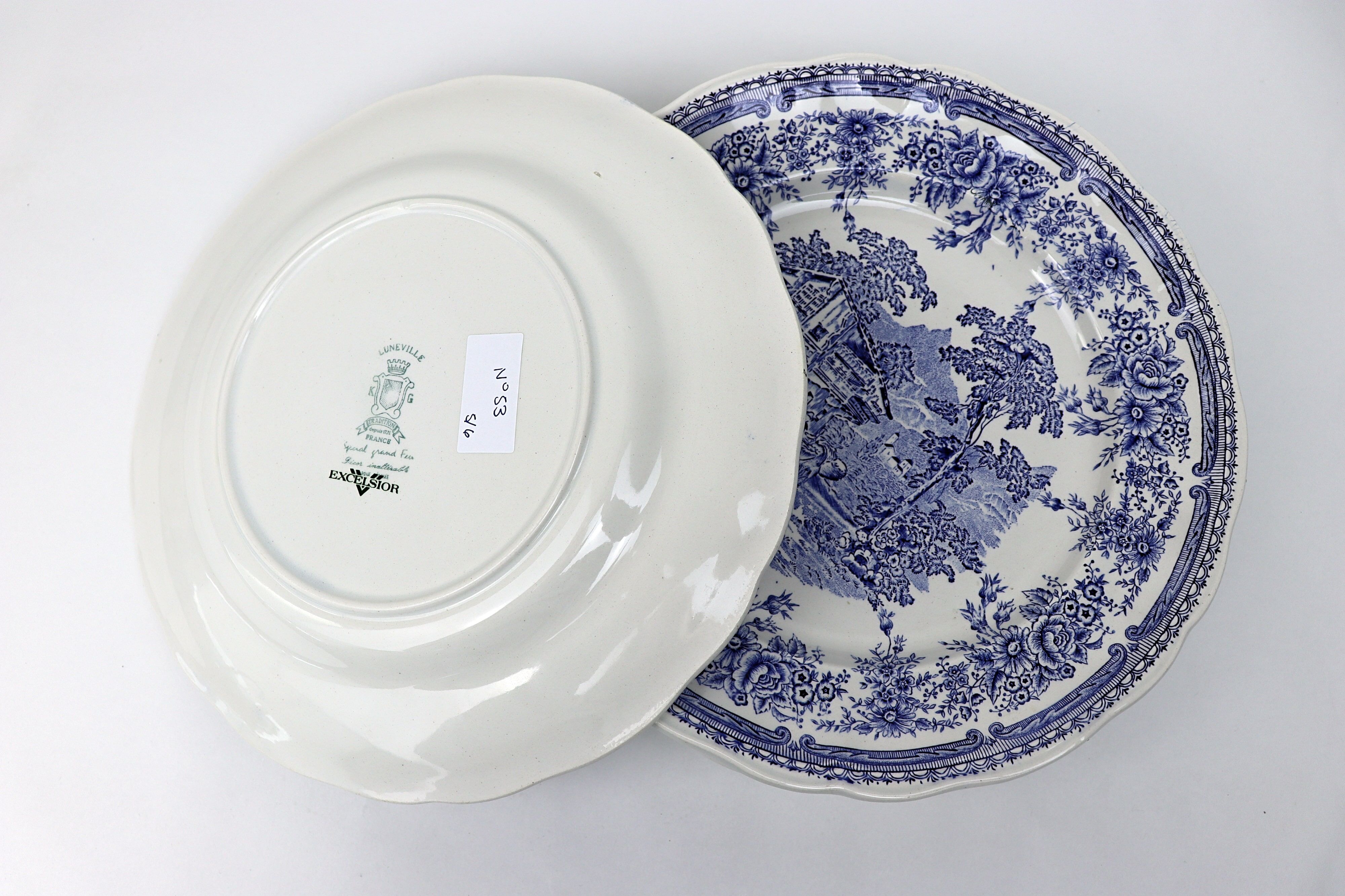 6 flat plates Luneville