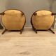 Paire de fauteuils de style Louis XVI époque fin XIXeme