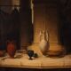 Great painting signed by Carlo De Notaris, The Prophet Daniel