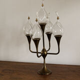 Candelabra, Scandinavian oil lamp, Freddie Andersen
