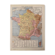 Old map of France (former provinces) from 1928