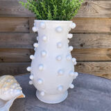 Large white vase