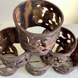Set of 8 napkin rings