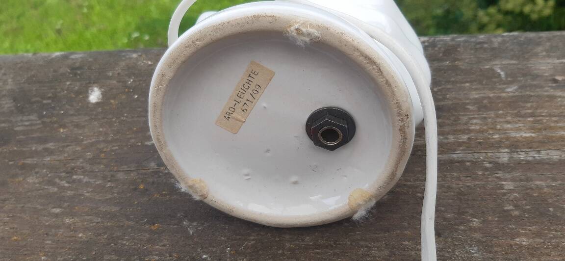 ARO ceramic lamp, Germany, 80s