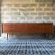 Vintage Scandinavian teak sideboard, 1960.
