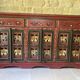 Indian furniture with three doors