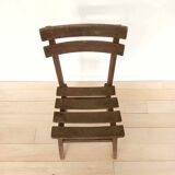 Set of 6 art brut chairs