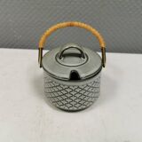 Sugar bowl made of ceramic stoneware designed by Jens H Quistgaard.