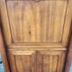 Empire secretary with detached columns in walnut from the 19th century