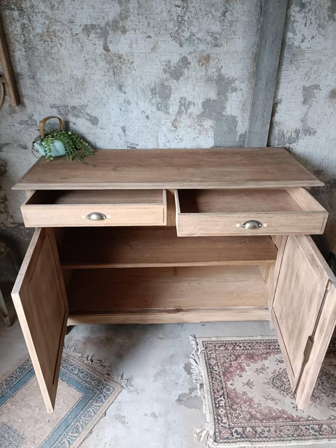 Wooden sideboard