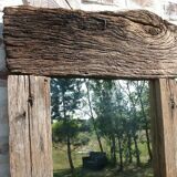 Recovery wooden mirror