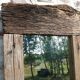 Reclaimed wood mirror 44x150