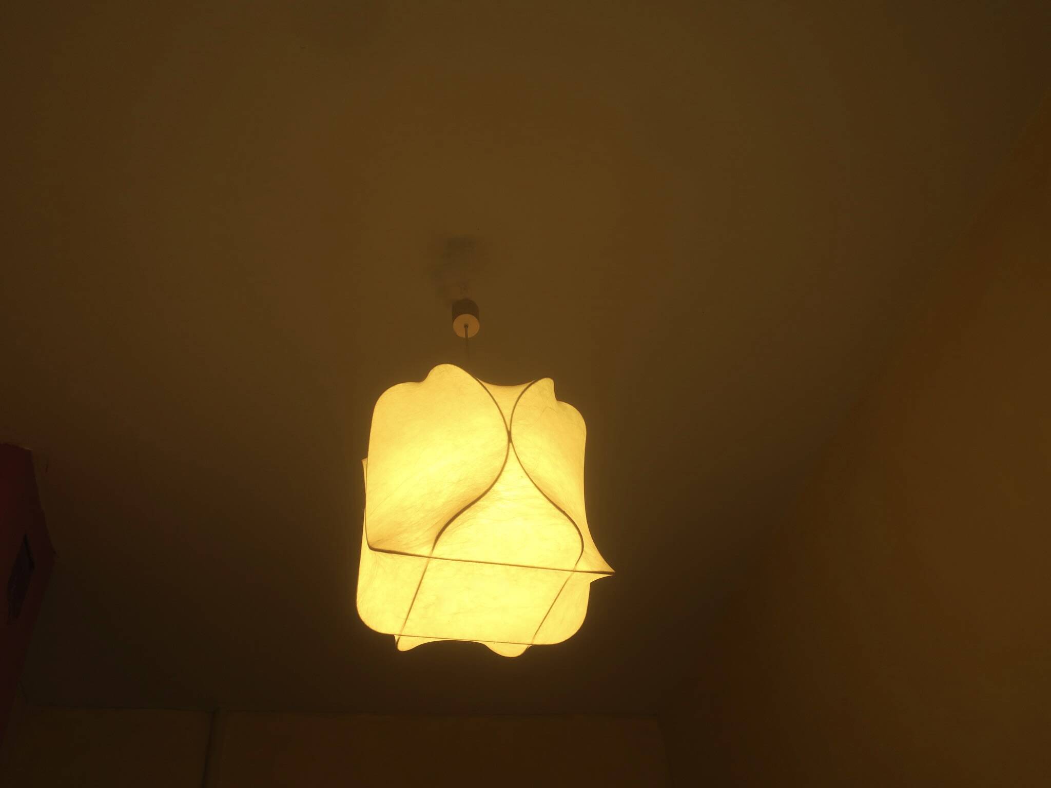 Cocoon pendant light , Italy 1960s