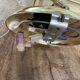 Set of Murano flower wall sconces
