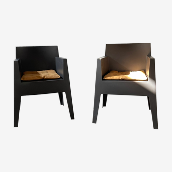Pair of outdoor armchairs by Philippe Starck for Driade
