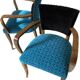 Paire de fauteuils bridge