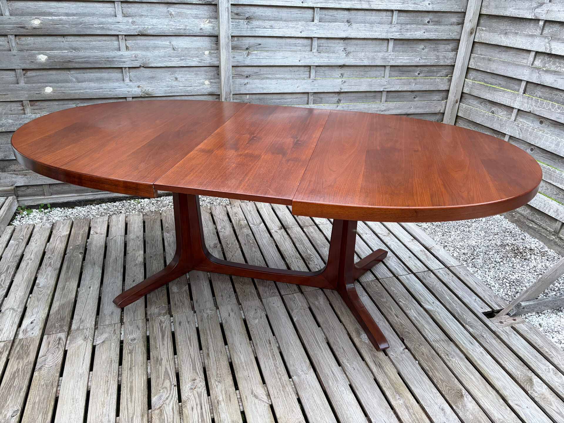 Oval table Baumann, extendable 256cm