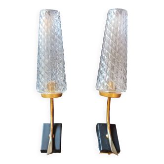 Pair of vintage wall lights