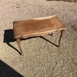 Small solid wooden coffee table