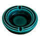 Cendrier turquoise Verceram vintage
