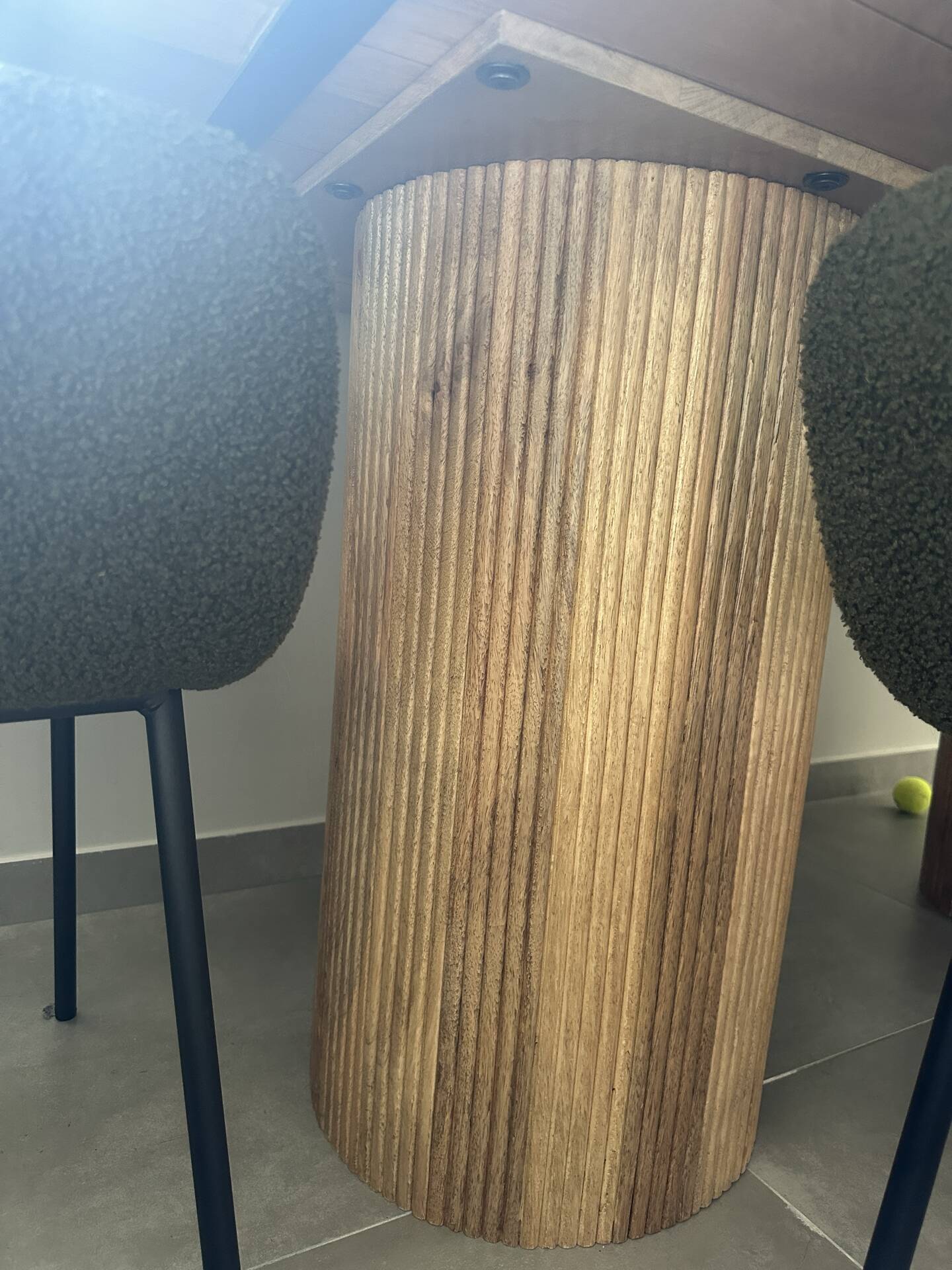 Oval dining table Vienna 200 x 100 mango wood