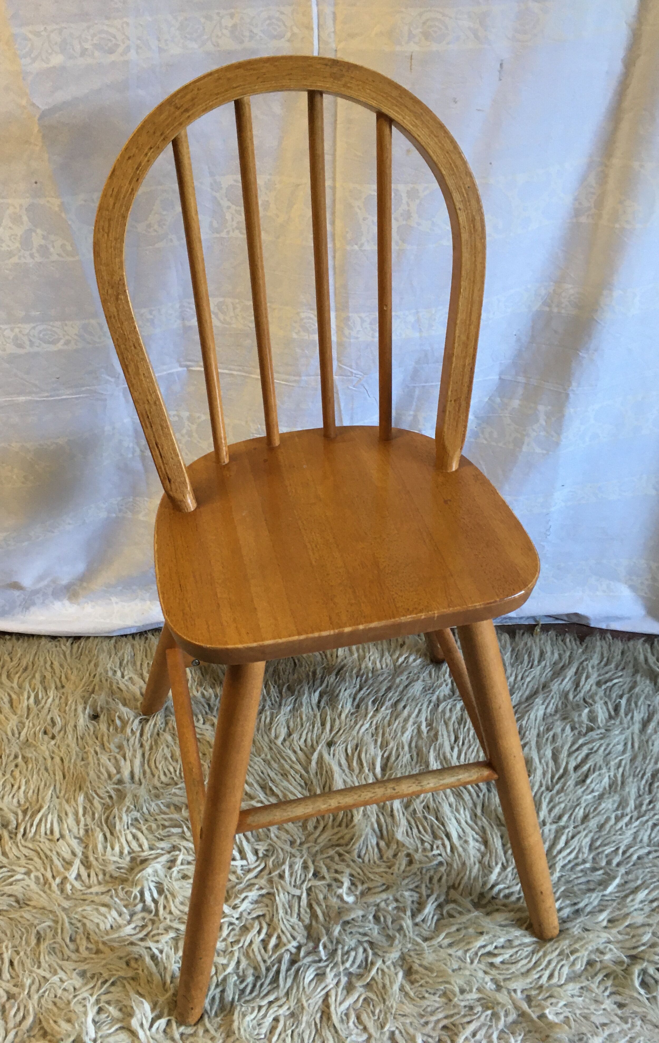Scandinavian-style children's high chair