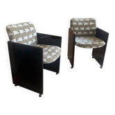 Paire de fauteuils Kazuhide Takahama
