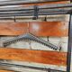 Coat rack, Scandinavian wall-mounted cloakroom in teak year 1970