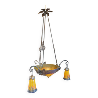 Muller Fres glass paste pendant lamp