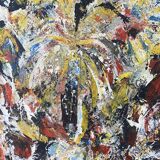 Signed abstract painting from 1993