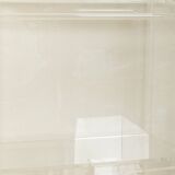 Minimalist chest of drawers from the 1980s, acrylic glass, unique piece