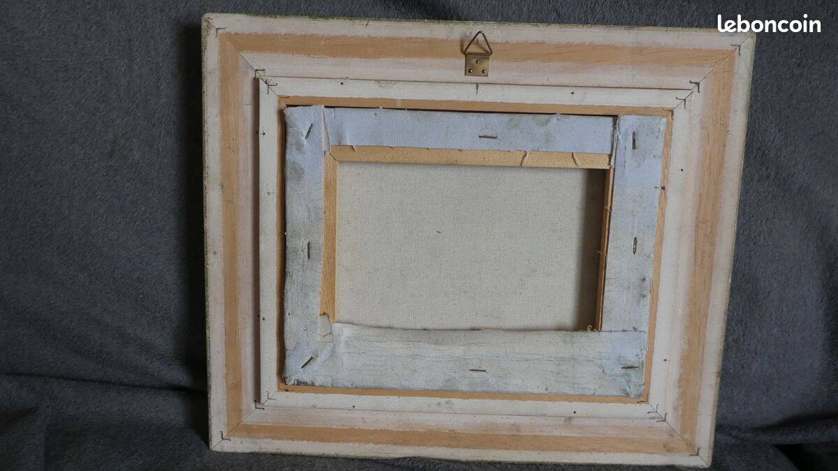 Painting signed Burnett