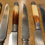 12 aArt deco knives