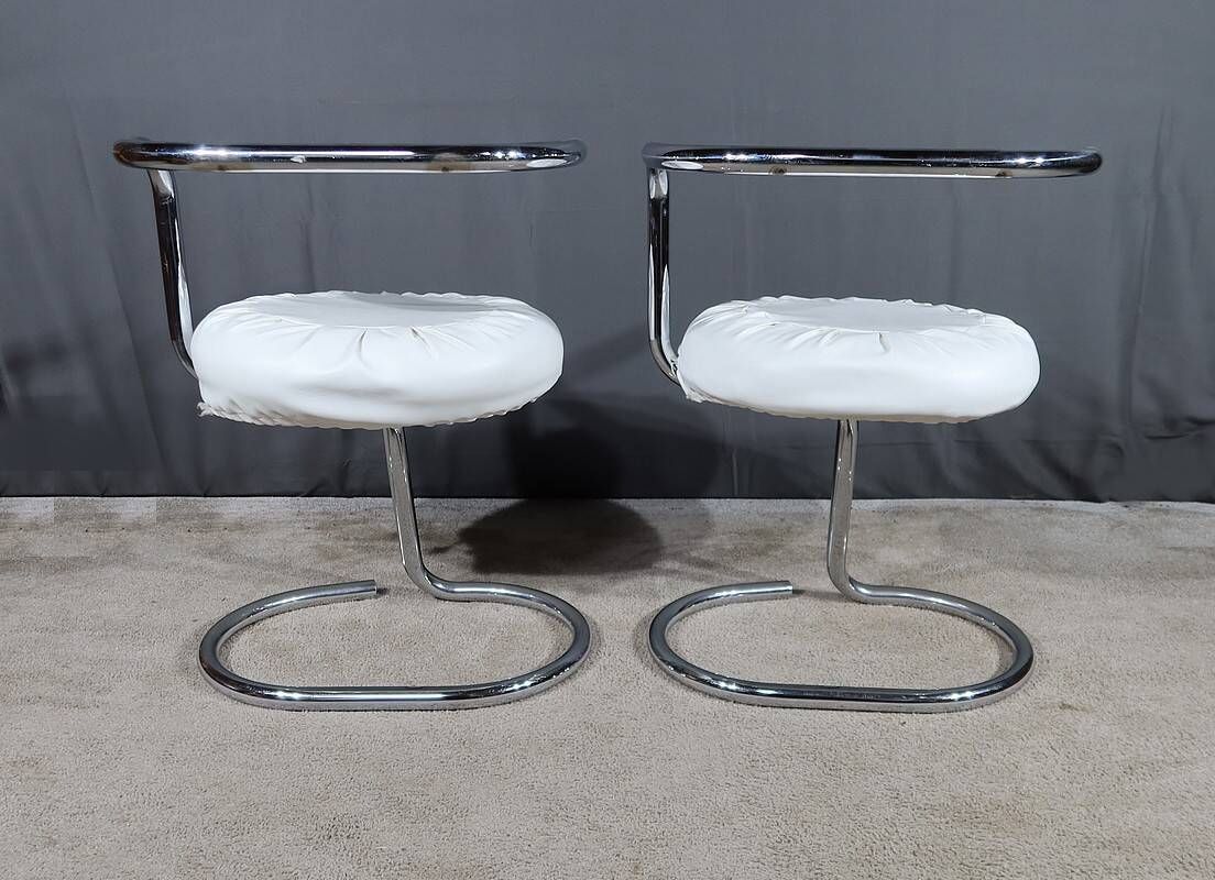 Pair of “Cobra” Chairs by Giotto Stoppino for Kartell – 1970