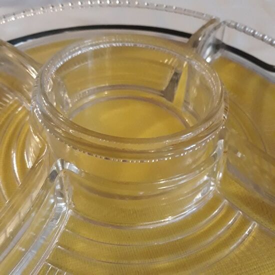 Plateau à hors-d 'œuvre - années 60