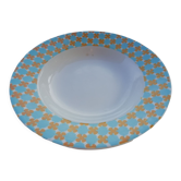 Assiette trèfles d'or