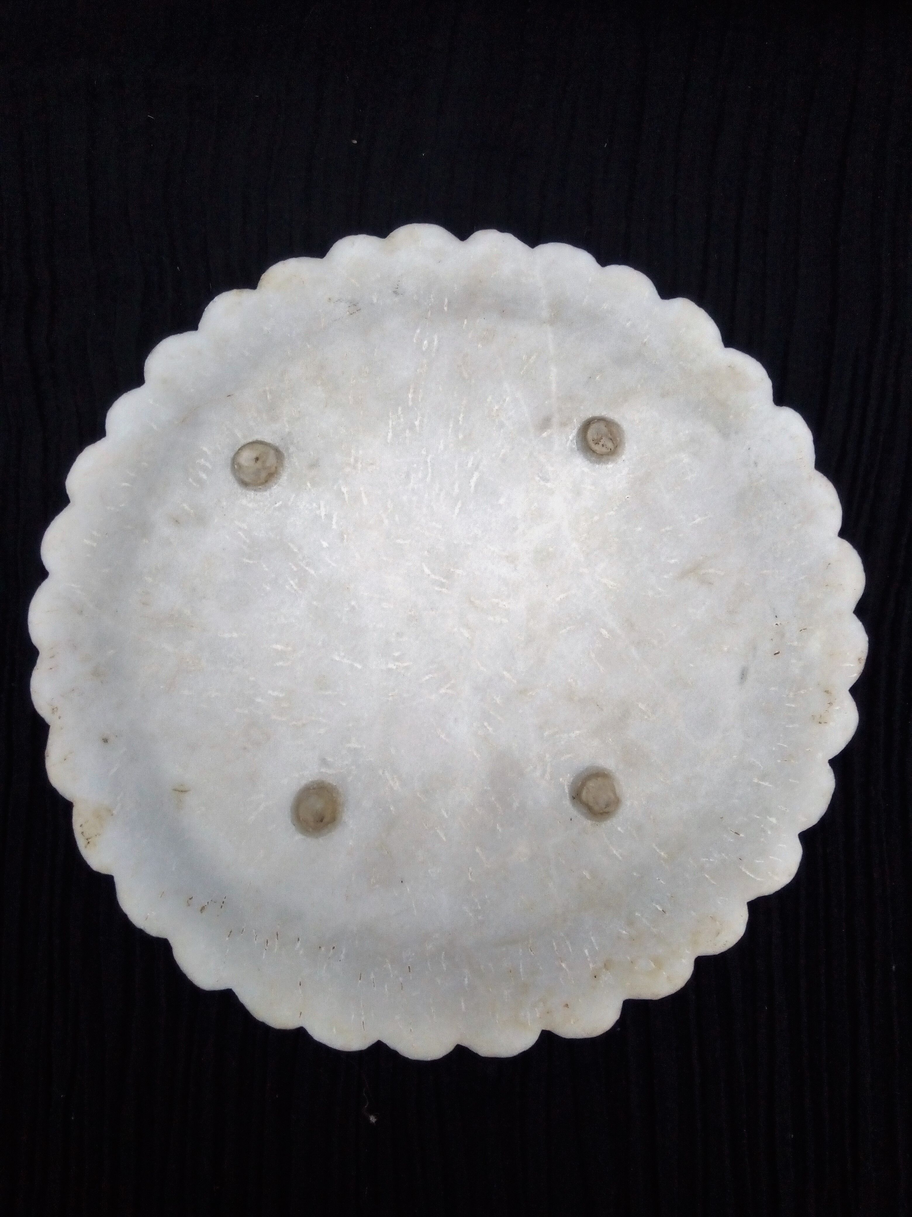 Ancient Chinese alabaster dish