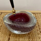 Ashtray and pen holder in Murano glass