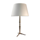 Lampe de table tripode en laiton dorée