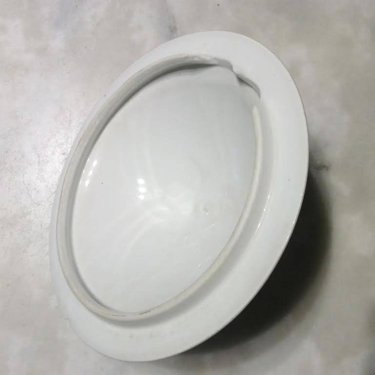 White porcelain soup maker