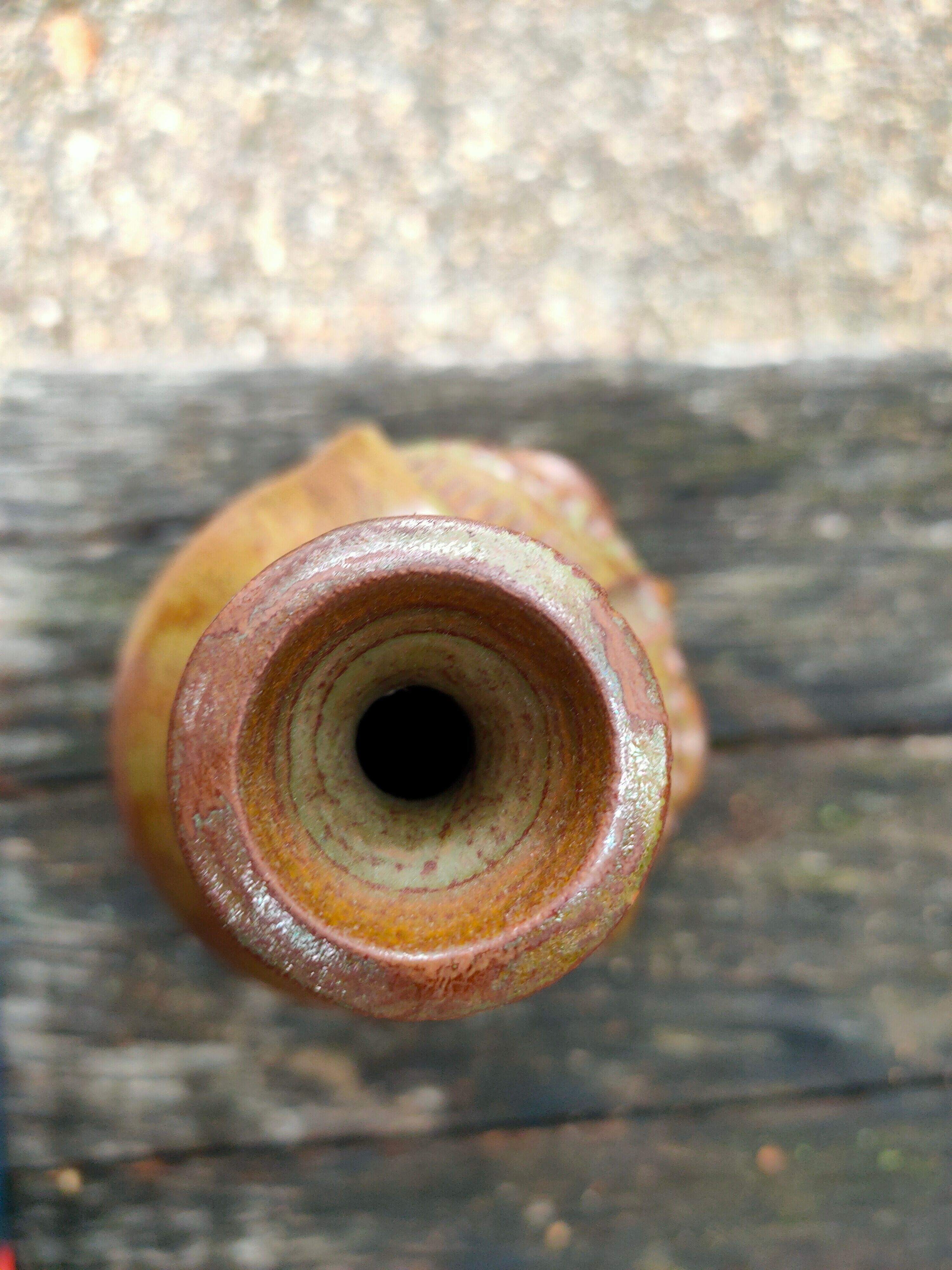 Ceramic depicting a stylized face