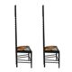 Mid-Century Modern Mackintosh "292 Hill House 1" Italian Pair of Ashwood Chairs