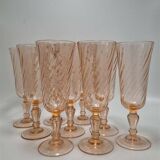 9 vintage Rosaline flutes
