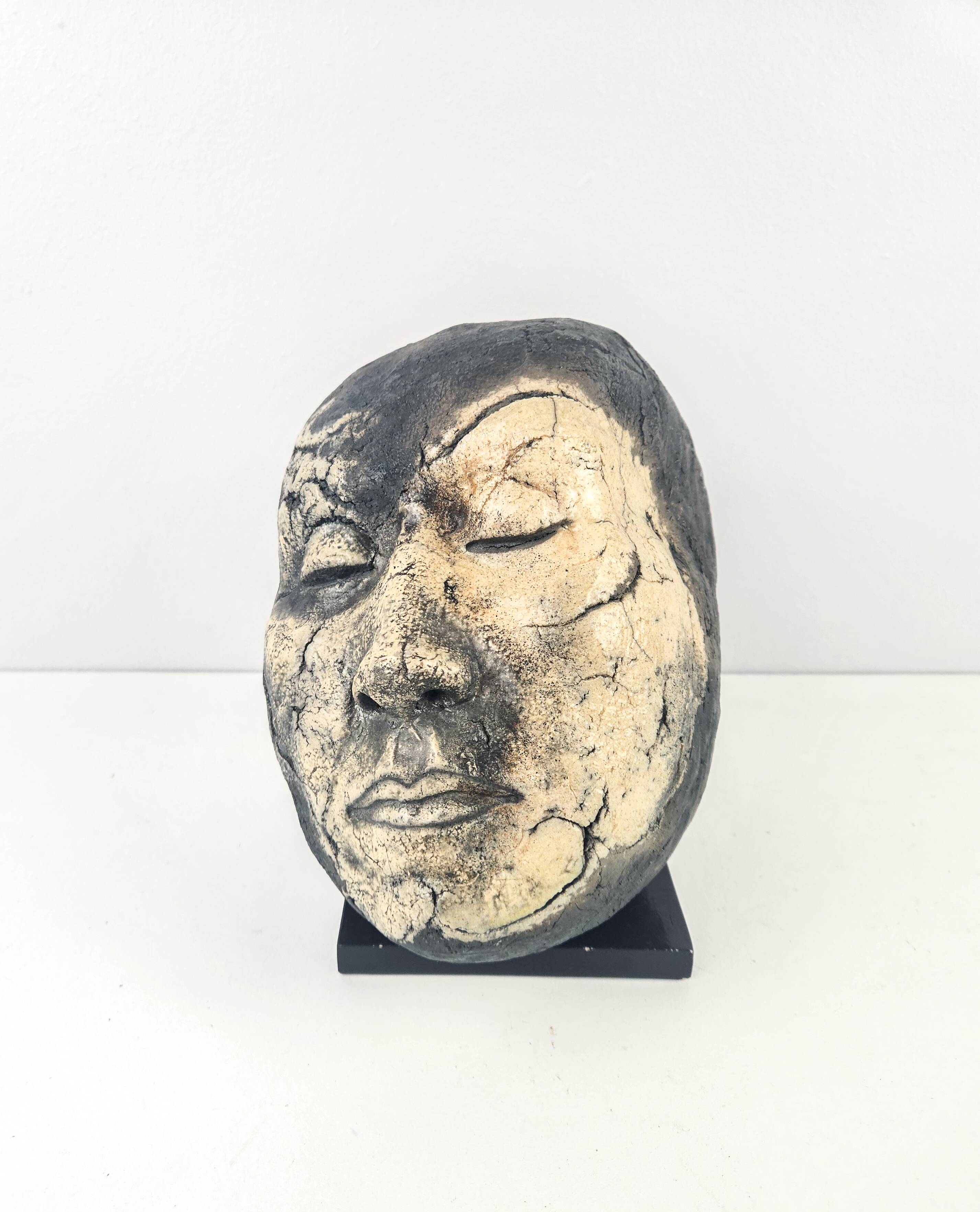 Lou Perdu - Ceramic head - 20th century