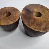 Hat form on solid wood stand, 1900s period