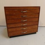 Vintage watchmakers filing cabinet