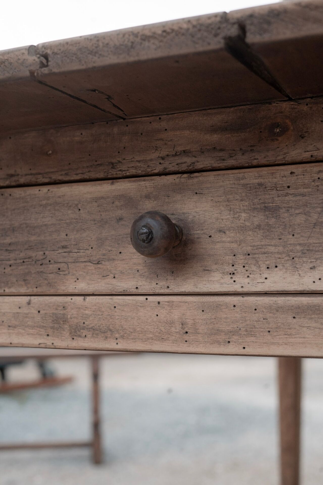 Renovated old farmhouse table