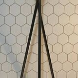 Lampadaire tripode métal année 80