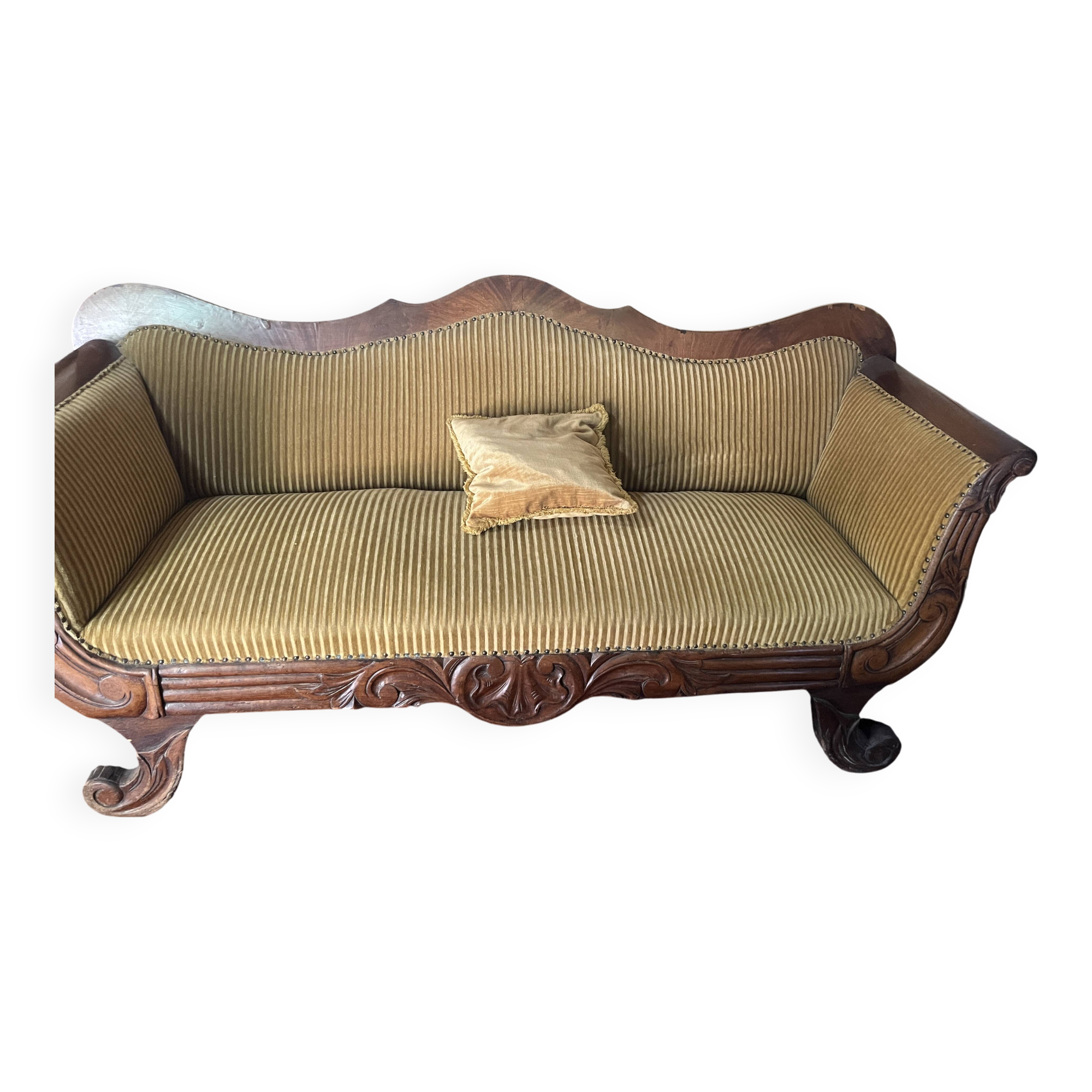 Banquette, Empire sofa